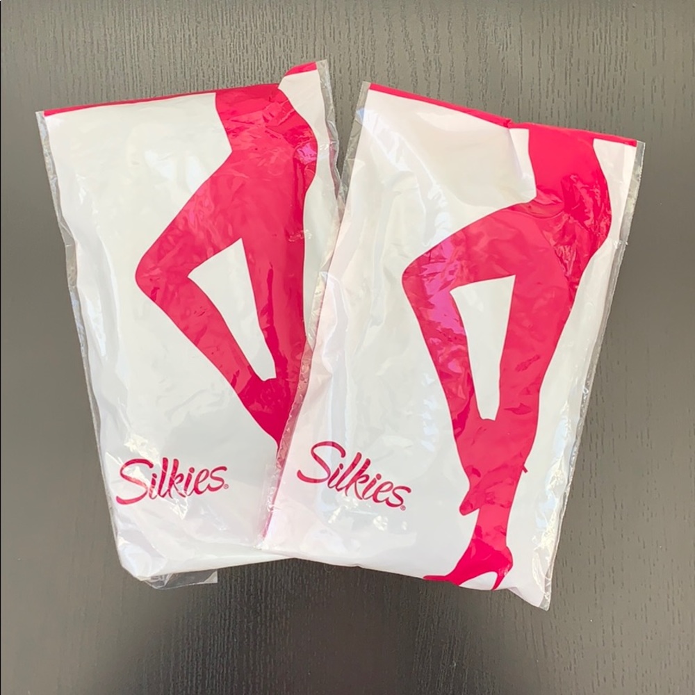 Silkies Control Top Hosiery 2 pack